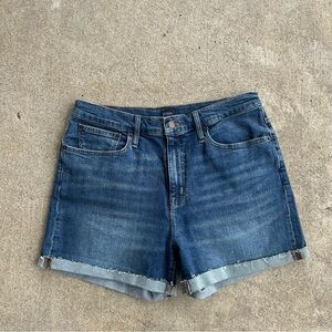 J Crew Classic Denim Pacific Blue Women's Shorts Size 30 / Size 8 Style # AL582
